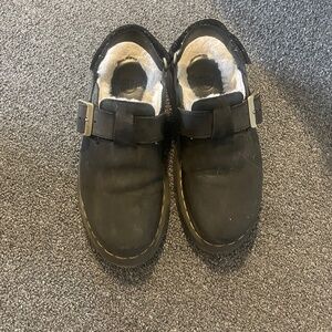 Dr martens Jorge faux fur lined slingback  mules